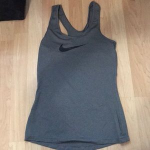 NIKE grey tank top